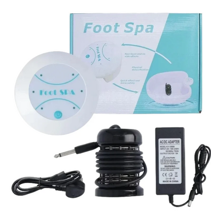 Ionisches Detox SPA Fußbad - Good Health and Full for Vitality - Ionic detox footbath